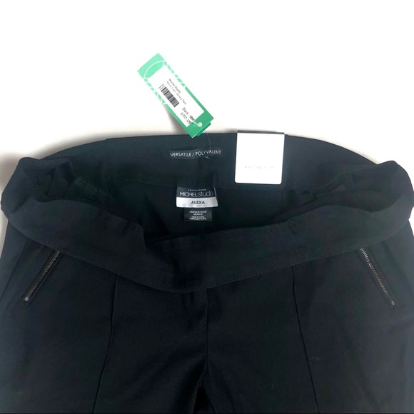 Michel Studio Women's Black Capri Pants NWT 1085 - Picture 4 of 6